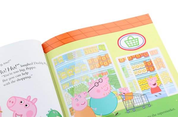 Бумажная книга «Peppa Pig. Let's Go Shopping Peppa», автор Лорен Холовэйти - фото №1