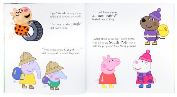 Бумажная книга «Peppa Pig. Peppa Goes Around the World» - фото №1