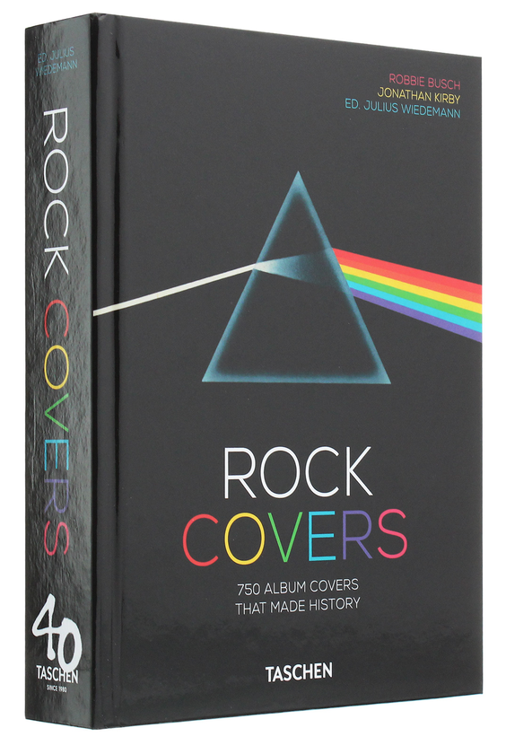Бумажная книга «Rock Covers. 40th Anniversary Edition», авторов Робби Буш, Джонатан Кирби - фото №1