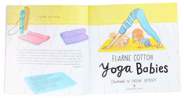 Бумажная книга «Yoga Babies» - фото №1
