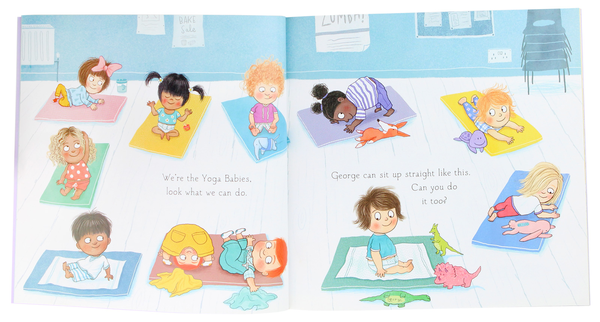 Бумажная книга «Yoga Babies» - фото №1