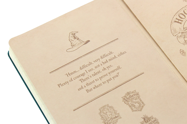 «Записная книжка Moleskine Harry Potter 1/7 Линейка Шалфей (LEHP02QP060A)», бренда Moleskine - фото №1
