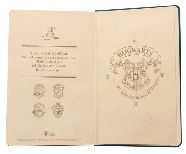 «Записная книжка Moleskine Harry Potter 1/7 Линейка Шалфей (LEHP02QP060A)», бренда Moleskine - фото №1