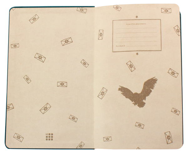 «Записная книжка Moleskine Harry Potter 1/7 Линейка Шалфей (LEHP02QP060A)», бренда Moleskine - фото №1