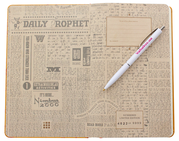 «Записная книжка Moleskine Harry Potter Линейка (LEHP02QP060CLT)», бренда Moleskine - фото №1