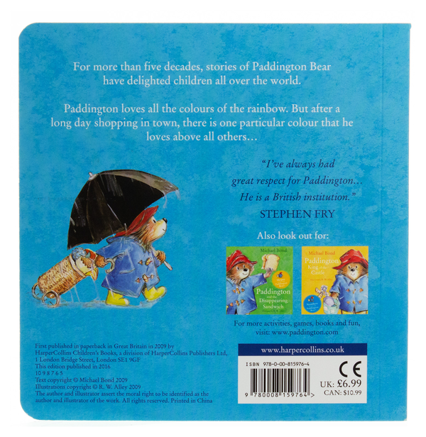 Бумажная книга «Paddington at the Rainbow's End», автор Майкл Бонд - фото №1