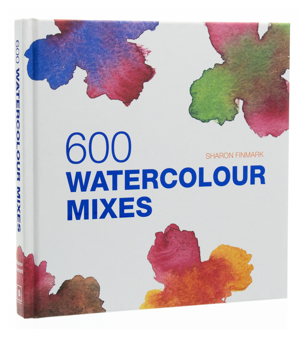 Бумажная книга «600 Watercolour Mixes», автор Шэрон Финмарк - фото №1