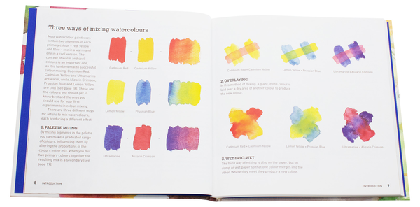 Бумажная книга «600 Watercolour Mixes», автор Шэрон Финмарк - фото №1