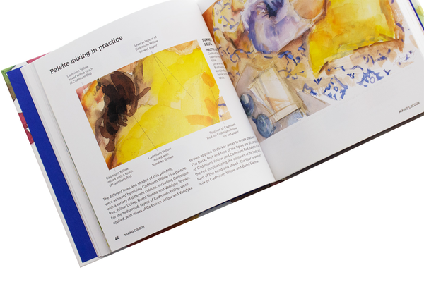 Бумажная книга «600 Watercolour Mixes», автор Шэрон Финмарк - фото №1