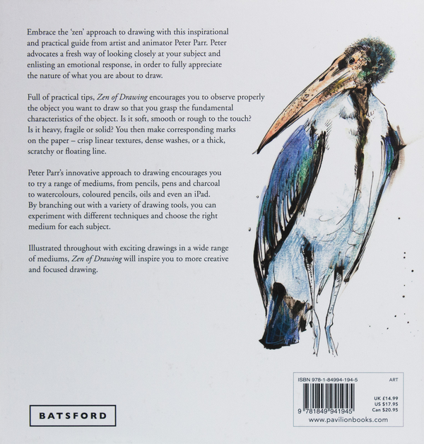 Бумажная книга «Zen of Drawing», автор Питер Парр - фото №1
