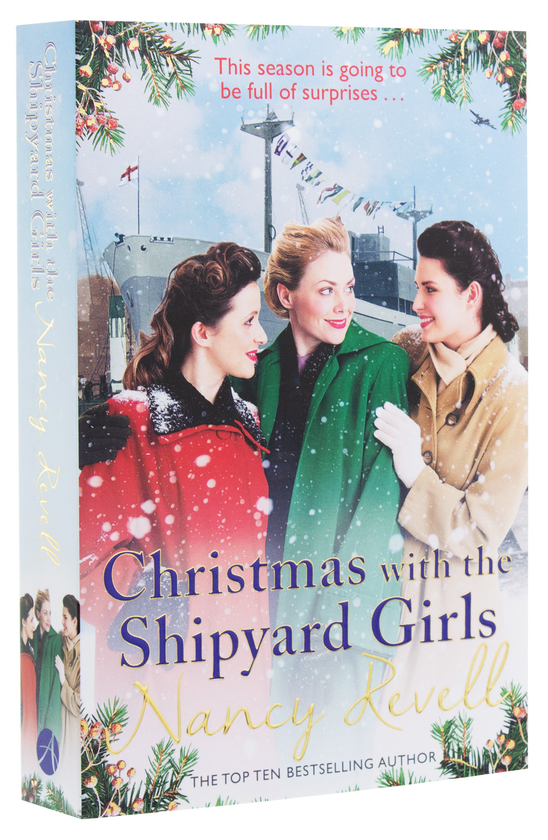 Паперова книга «Christmas With the Shipyard Girls», автор Ненсі Ревел - фото №1