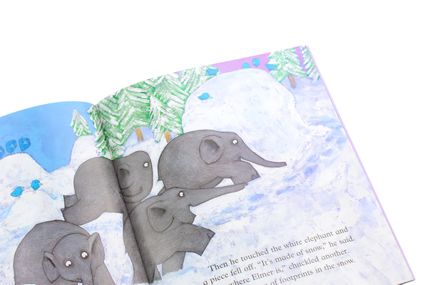 Бумажная книга «Elmer in the Snow», автор Дэвид Макки - фото №1