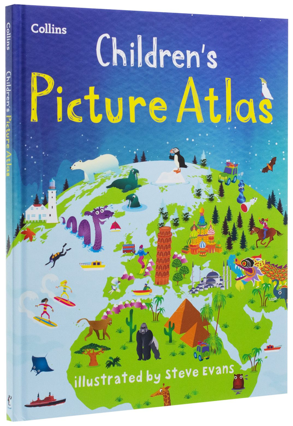 Бумажная книга «Collins Children's Picture Atlas» - фото №1