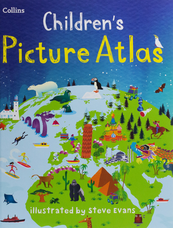 Бумажная книга «Collins Children's Picture Atlas» - фото №1