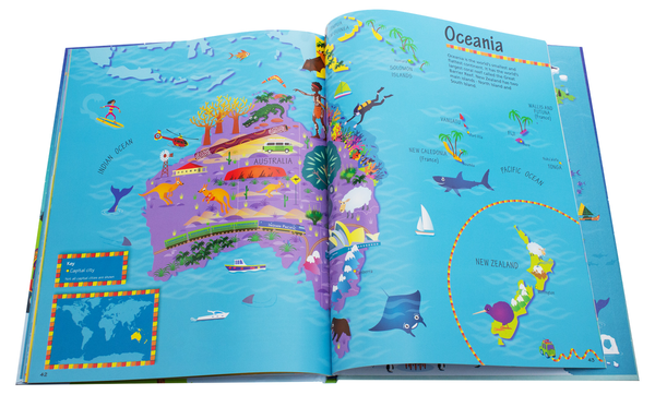 Бумажная книга «Collins Children's Picture Atlas» - фото №1