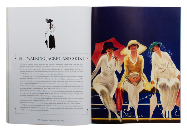 Бумажная книга «Vintage Dress Patterns of the 20th Century», автор Энн Тиррелл - фото №1