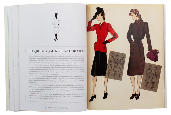 Бумажная книга «Vintage Dress Patterns of the 20th Century», автор Энн Тиррелл - фото №1