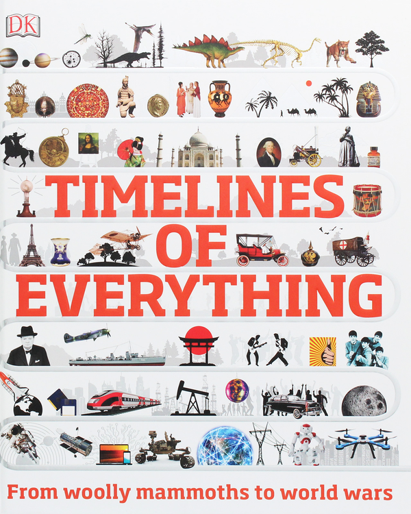 Бумажная книга «Timelines of Everything. From woolly mammoths to world wars» - фото №1