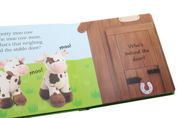 Бумажная книга «Pop-Up Peekaboo! Farm», авторов Доун Сиретт, Сара Дэвис - фото №1