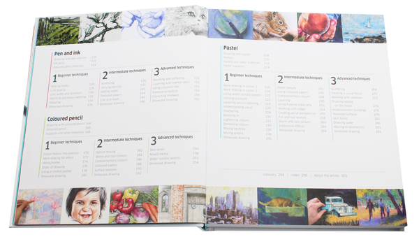 Бумажная книга «Artist's Drawing Techniques» - фото №1