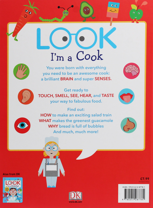 Паперова книга «Look I'm a Cook» - фото №1
