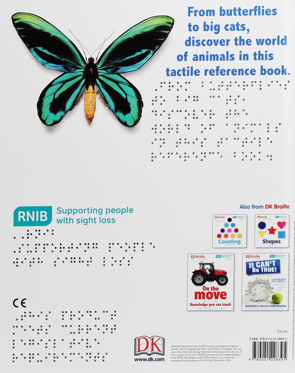 Паперова книга «Braille Animals. Knowledge You Can Touch» - фото №1
