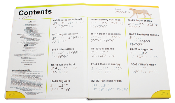 Паперова книга «Braille Animals. Knowledge You Can Touch» - фото №1