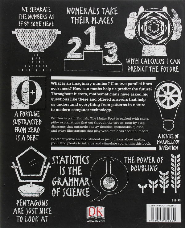 Бумажная книга «The Maths Book» - фото №1