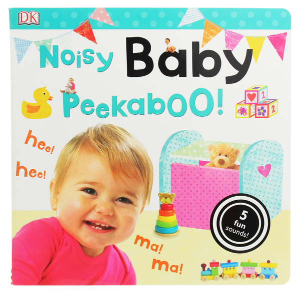 Бумажная книга «Noisy Baby Peekaboo! », автор Доун Сиретт - фото №1