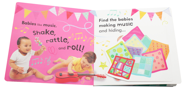 Бумажная книга «Noisy Baby Peekaboo! », автор Доун Сиретт - фото №1