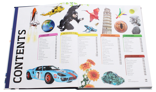 Паперова книга «General Knowledge Genius! A Quiz Encyclopedia to Boost Your Brain» - фото №1
