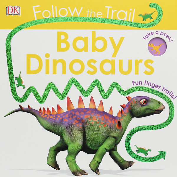 Бумажная книга «Baby Dinosaurs. Follow the Trail», автор Доун Сиретт - фото №1