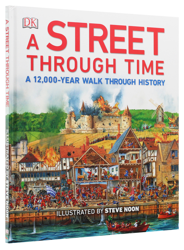 Бумажная книга «A Street Through Time. A 12,000-Year Walk Through History», автор Стив Нун - фото №1