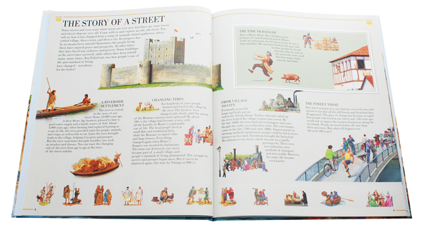 Бумажная книга «A Street Through Time. A 12,000-Year Walk Through History», автор Стив Нун - фото №1