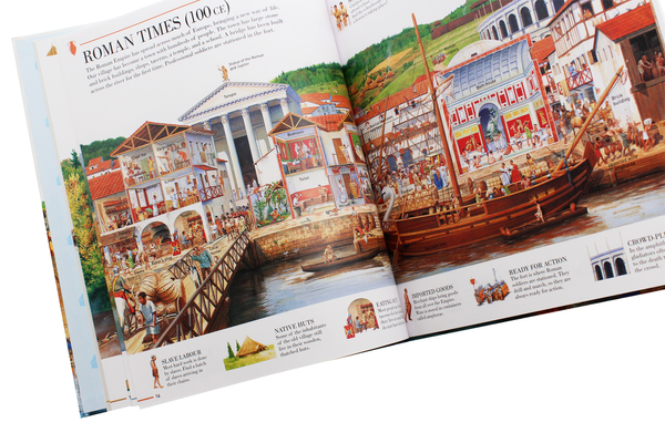 Бумажная книга «A Street Through Time. A 12,000-Year Walk Through History», автор Стив Нун - фото №1