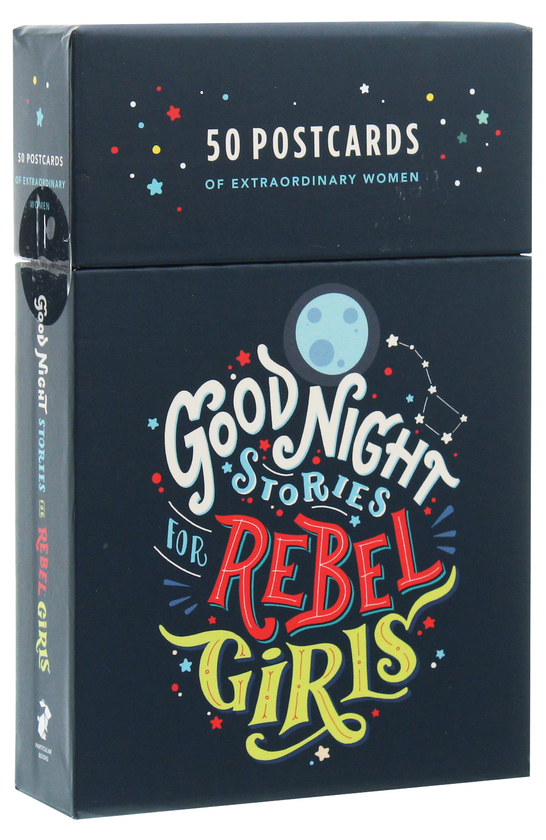 Паперова книга «Good Night Stories for Rebel Girls: 50 Postcards», автор Елена Фавіллі - фото №1