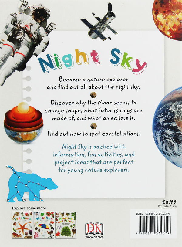 Бумажная книга «Nature Explorers. Night Sky», автор Кэрол Стотт - фото №1