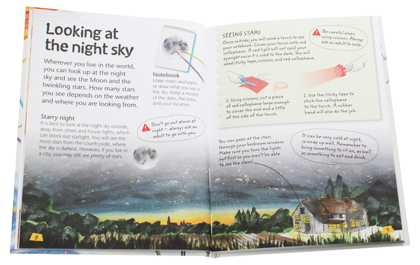 Бумажная книга «Nature Explorers. Night Sky», автор Кэрол Стотт - фото №1