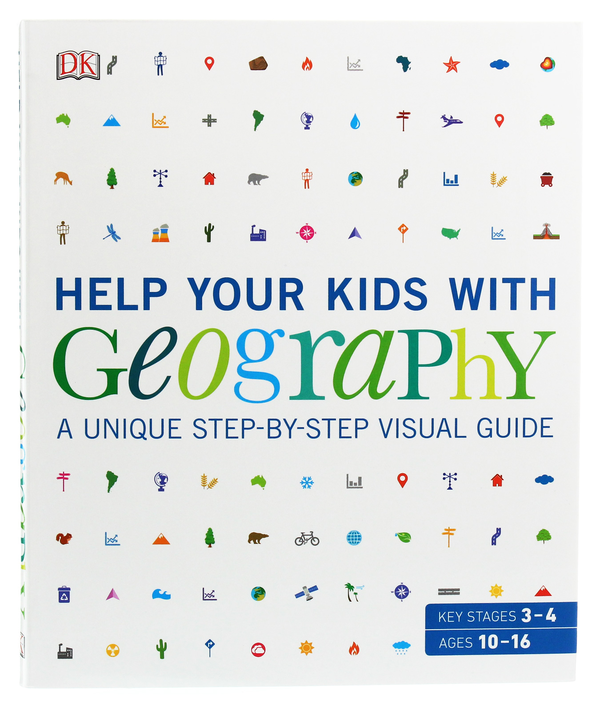Бумажная книга «Help Your Kids with Geography. A unique step-by-step visual guide» - фото №1