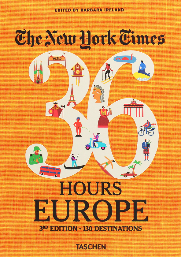 Паперова книга «NYT. 36 Hours. Europe» - фото №1