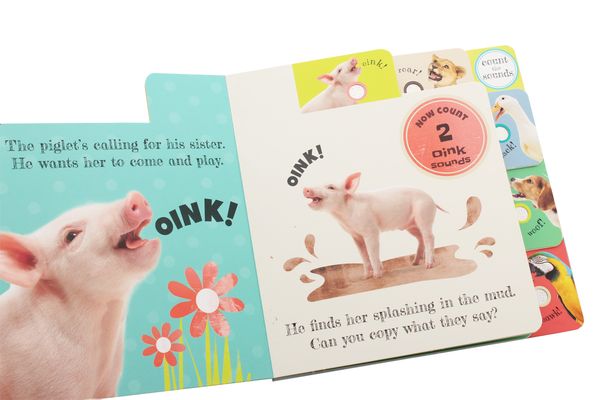 Бумажная книга «Press and Play. Noisy Animals» - фото №1