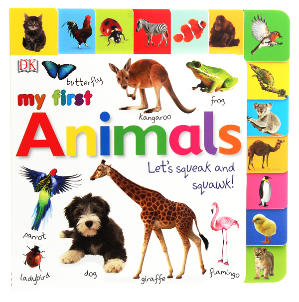 Бумажная книга «My First Animals. Let's Squeak and Squawk!», автор Доун Сиретт - фото №1