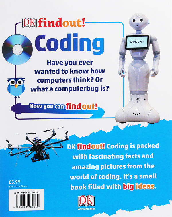 Бумажная книга «DKfindout! Coding» - фото №1