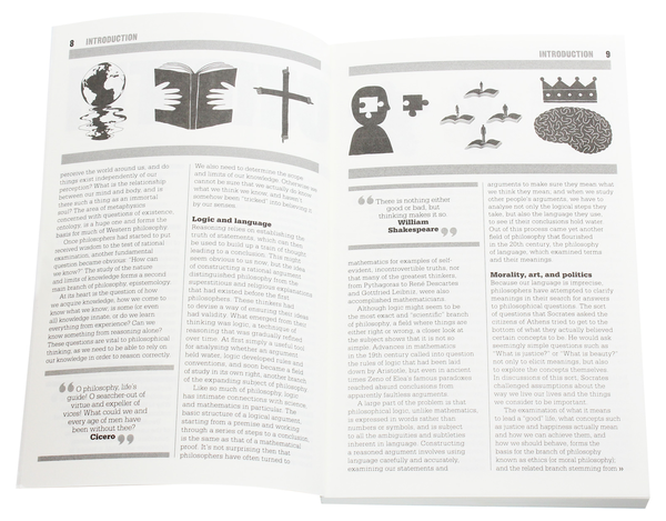 Паперова книга «The Little Book of Philosophy» - фото №1