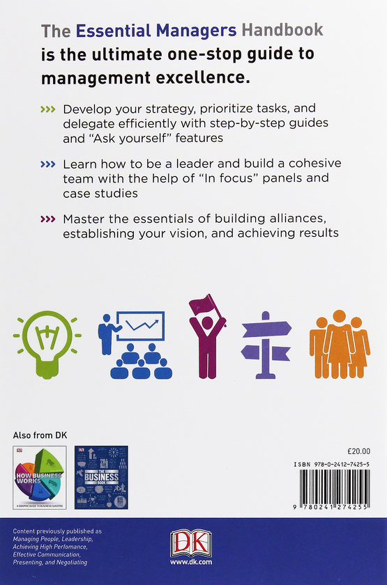 Паперова книга «The Essential Managers Handbook. The Ultimate Visual Guide to Successful Management » - фото №1