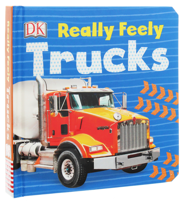 Паперова книга «Really Feely Trucks», авторів Доун Сіретт, Поллі Епплтон - фото №1