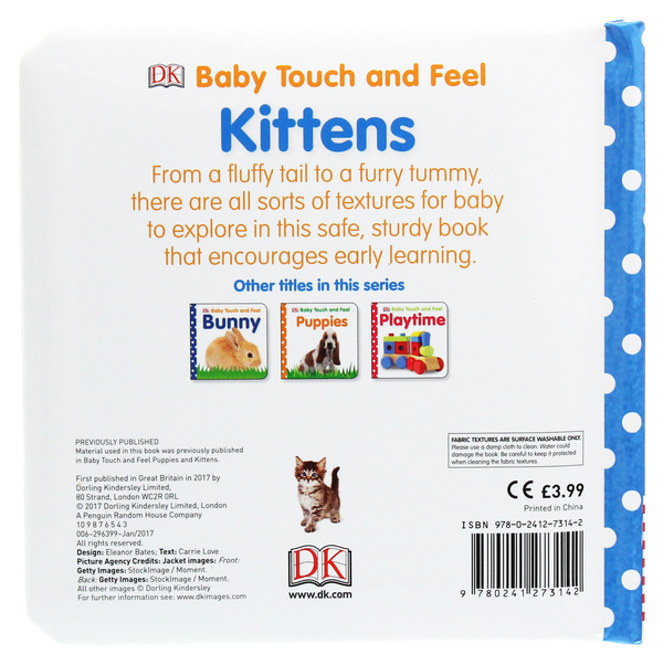 Паперова книга «Baby Touch and Feel. Kittens» - фото №1