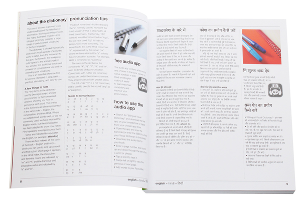 Бумажная книга «Hindi-English Bilingual Visual Dictionary» - фото №1
