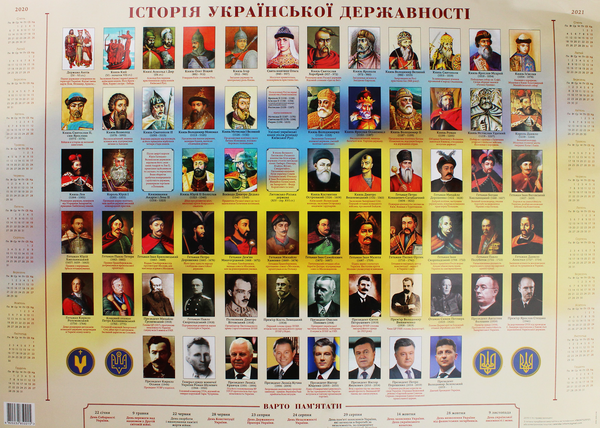 Книга Історія української державності. Календар на...