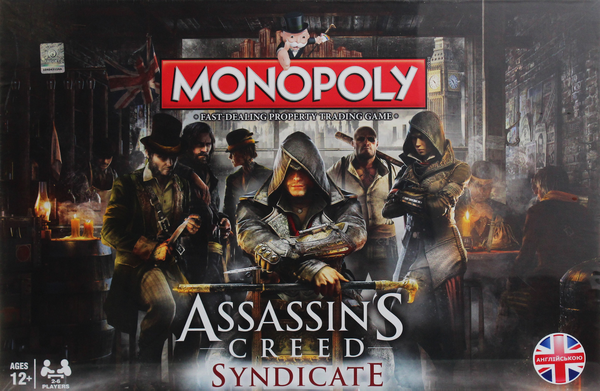  «Настольная игра Hasbro Monopoly Assassins Creed Syndicate (5036905025768)», бренда Hasbro - фото №1